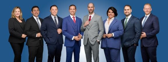 Hale Law photo of all attorneys standing together