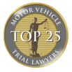 Top 25 Motor Vehicle Trial Lawyers badge